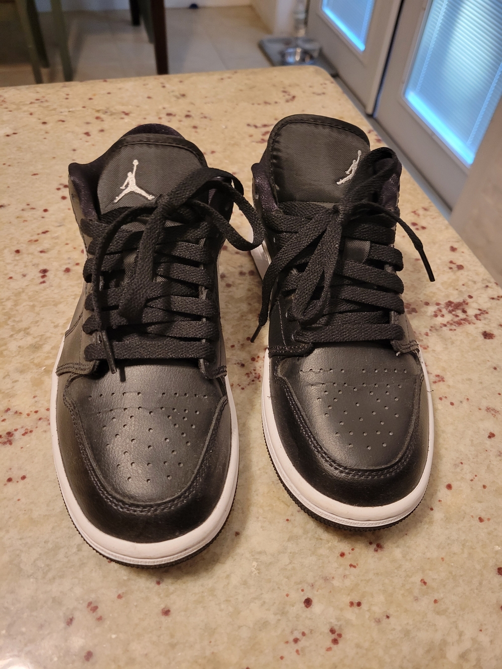 Nike Black and White Women’s Low-Top Sneakers
